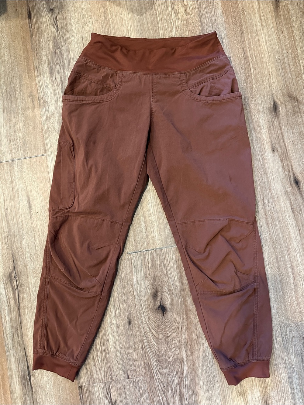 Prana Rust Brown Women's Kanavati Climbing Jogger Pants